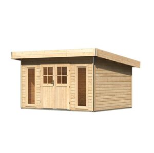 Dřevěný domek KARIBU TECKLENBURG 1 (83407) natur LG1753