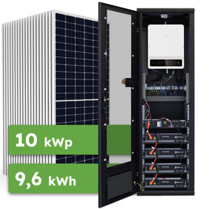 Ecoprodukt Hybrid GoodWe 9,1kWp 9,6kWh RACK 3-fáz předpřipravený solární systém