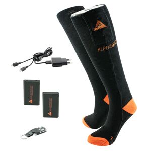 Alpenheat Vyhřívané ponožky Alpenheat FIRE-SOCKS bavlna velikost L s dálkovým ovládáním