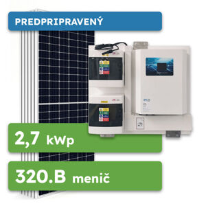 Ecoprodukt Solar Kerberos 320.B 2,7kWp predpripravený solárny systém na ohrev vody