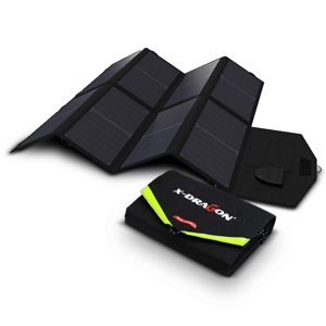 Allpowers Skládatelná solární nabíječka X-Dragon 40W 18V a 5V USB